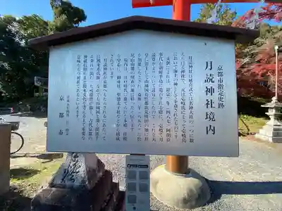 月読神社（松尾大社摂社）の歴史