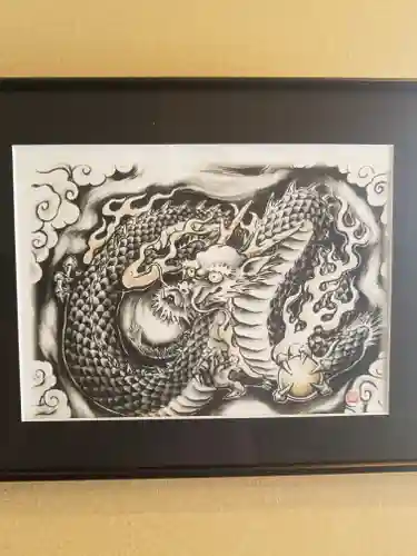 毛谷黒龍神社の芸術