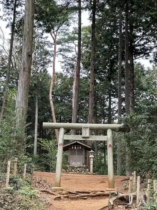 水天宮(高麗神社境外摂社)の鳥居