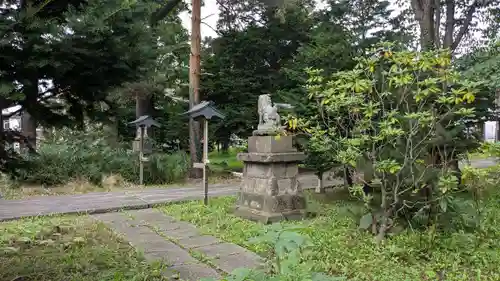 帯広三吉神社の庭園