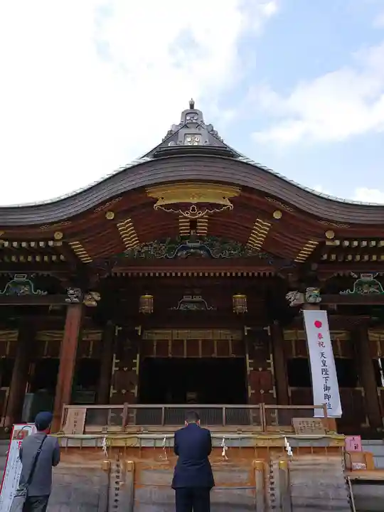 湯島天満宮の本殿・本堂