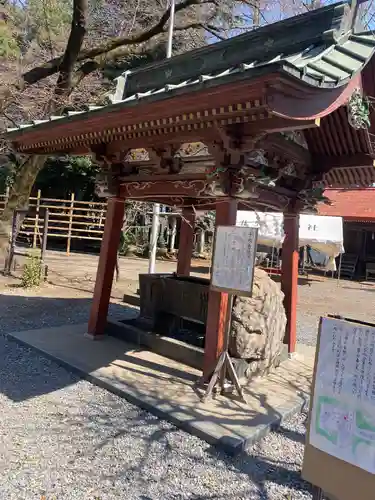 北野天神社の手水舎
