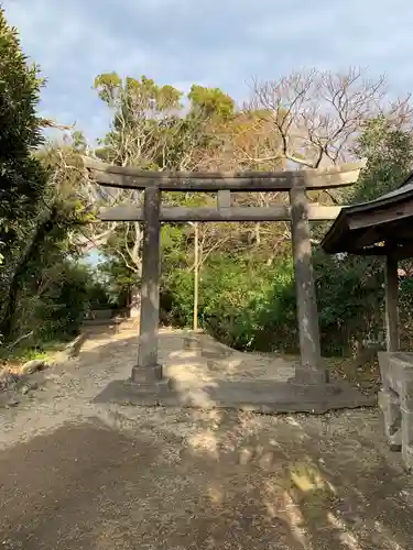 鎮守宮の鳥居