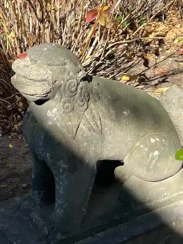 越谷香取神社の狛犬