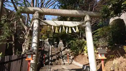 瀬田玉川神社の鳥居