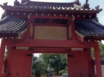 萬福寺の山門・神門