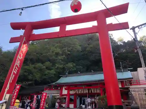 徳島眉山天神社の鳥居