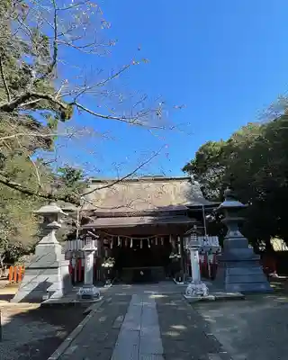 息栖神社の本殿・本堂