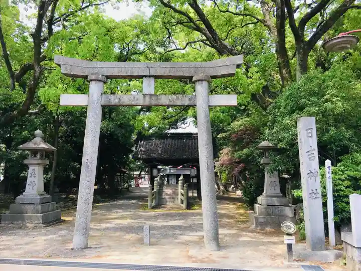 清洲山王宮 日吉神社の鳥居