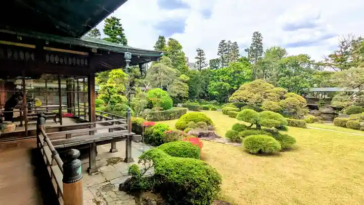題経寺(柴又帝釈天)の庭園
