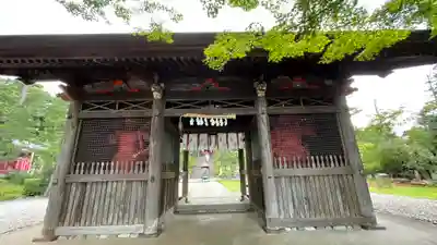 岩殿山安楽寺(吉見観音)の山門・神門