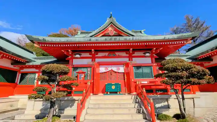 足利織姫神社の本殿・本堂