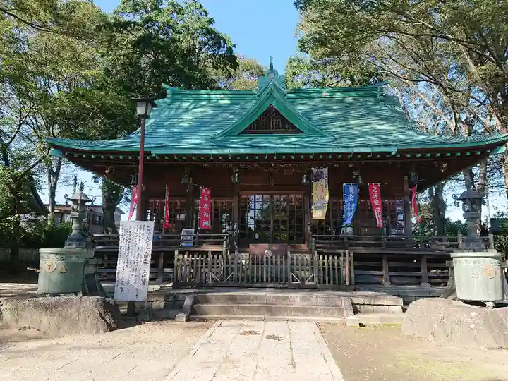 (下館)羽黒神社の本殿・本堂