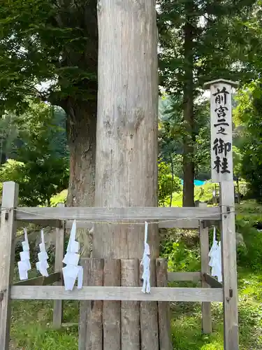 諏訪大社上社前宮(長野県)