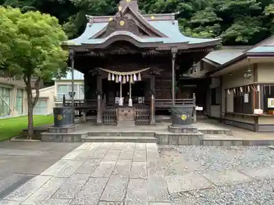 根岸八幡神社の本殿・本堂
