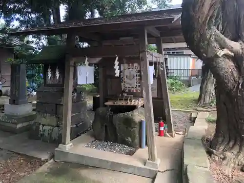 木山神宮の手水