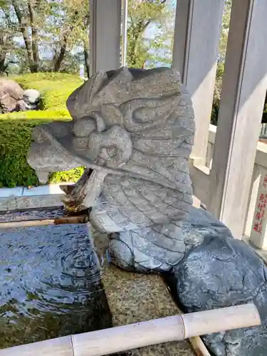 成田山福井別院九頭龍寺の手水舎