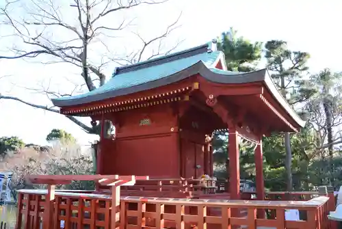 旗上弁財天社の本殿・本堂