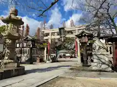 阿部野神社の鳥居