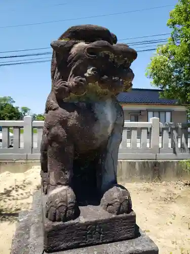 須田神社の狛犬