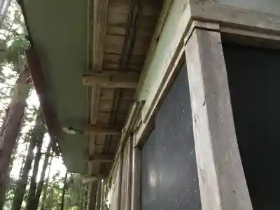 中澤神社の本殿・本堂