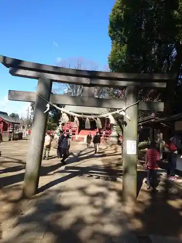 三芳野神社の鳥居