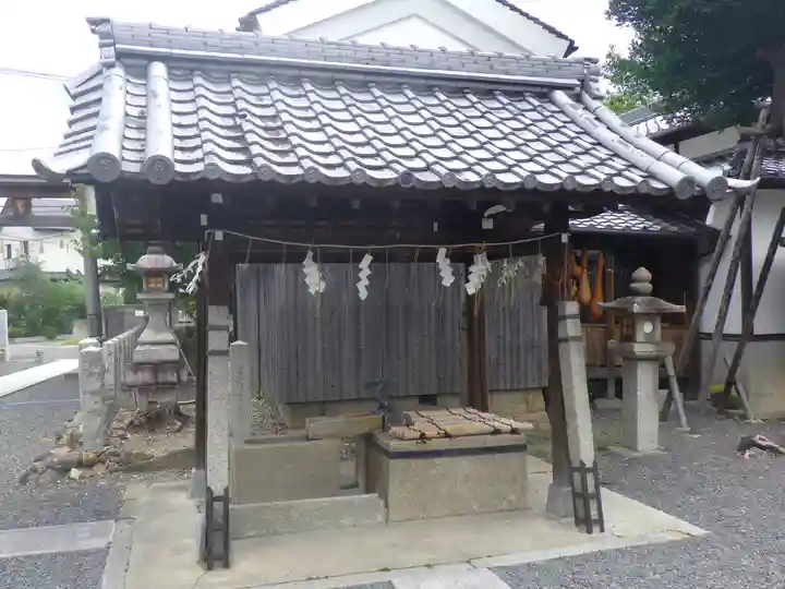 下桂御霊神社の手水舎