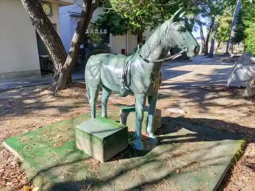 川曲神社（子生和町）の狛犬