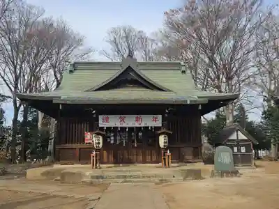 上町氷川神社の本殿・本堂