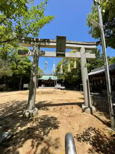 下畑海神社の鳥居