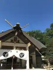 帯廣神社の本殿