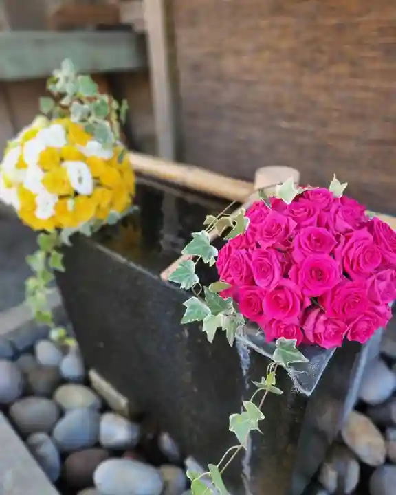 上尾御嶽神社の手水舎