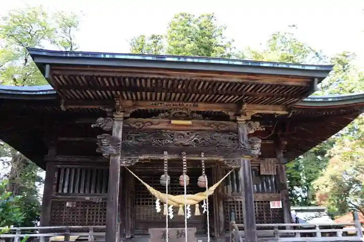 田村神社の本殿・本堂