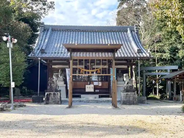 能原神社の本殿・本堂