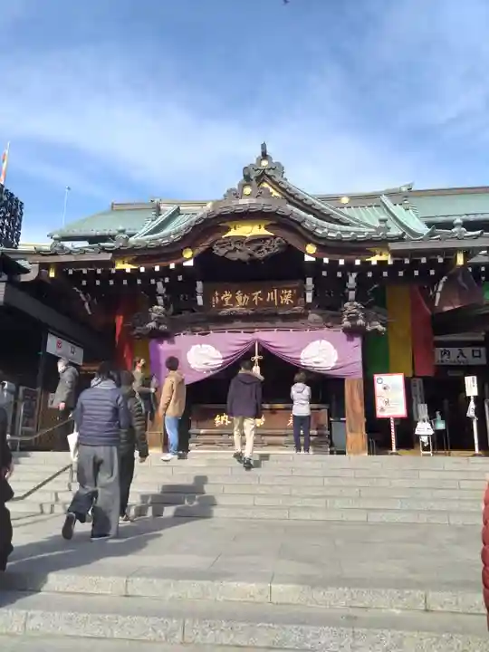 成田山深川不動堂(新勝寺東京別院)の本殿・本堂
