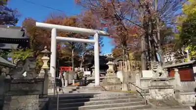 安積國造神社の鳥居