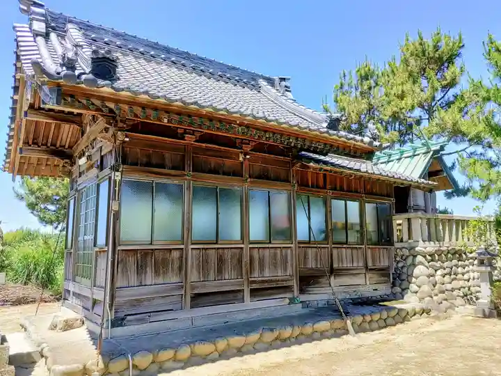 八幡社(芝井)の本殿・本堂