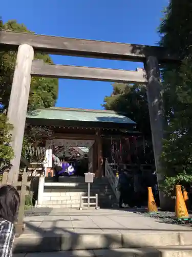 東京大神宮の鳥居