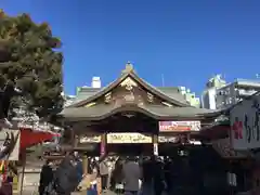 湯島天満宮の本殿