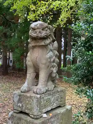 八幡神社の狛犬