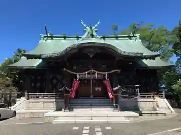 久保市乙剣宮の本殿・本堂