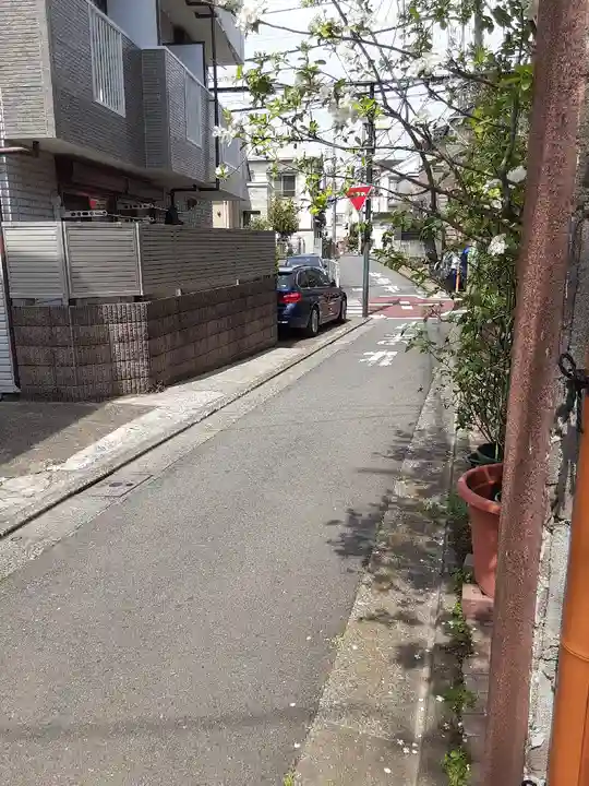 代沢稲荷の周辺