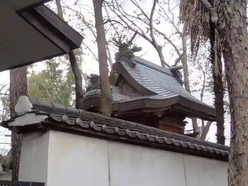 弓削神社の本殿