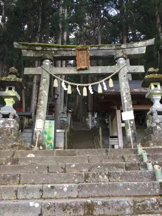 御嶽神社(王滝口)里宮の鳥居