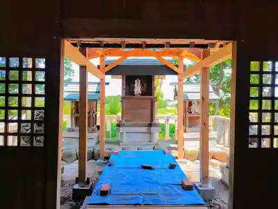 神明社(三丸渕上屋敷)の本殿・本堂