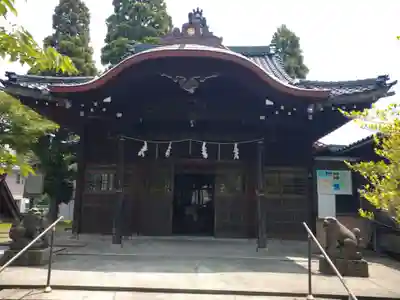 越中白山総社の本殿・本堂