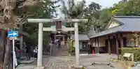 元城町東照宮の鳥居