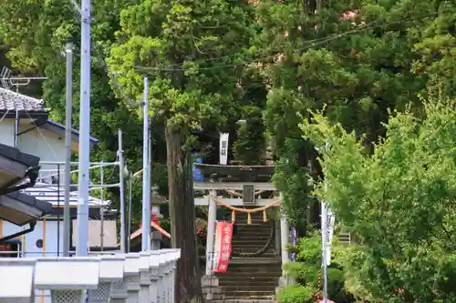 隠津島神社の景色