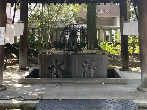 若宮神明社の手水舎