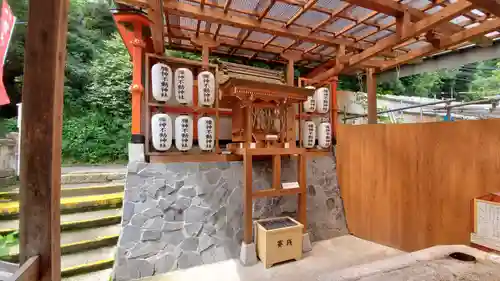 明竹稲荷宮　腰神不動神社の本殿・本堂